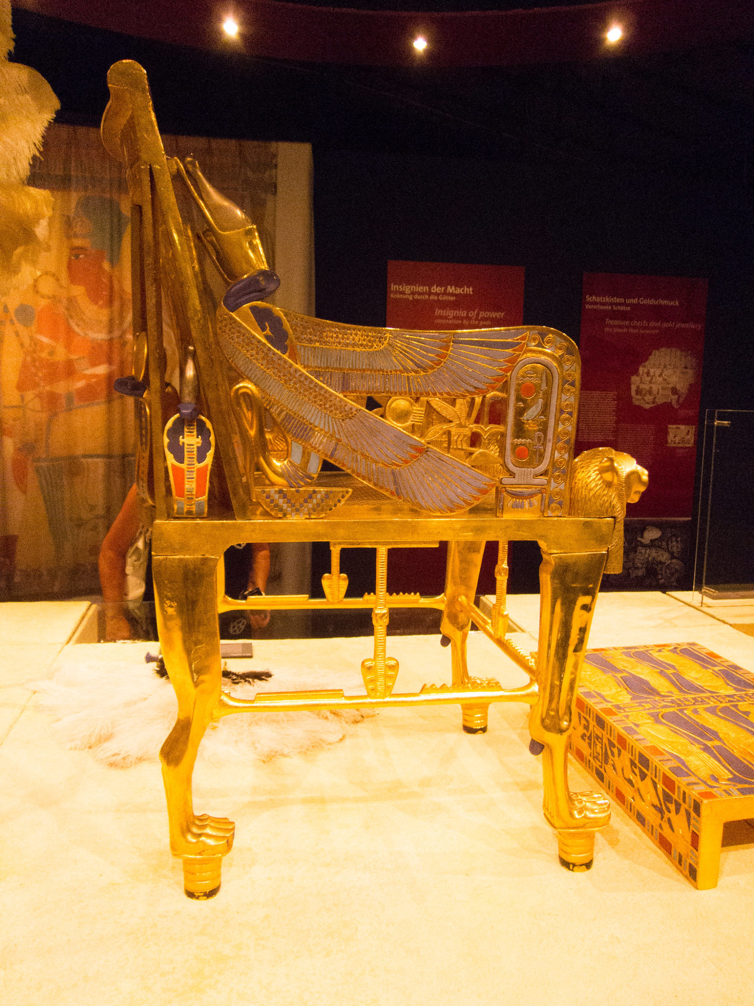 Tutankhamun's throne